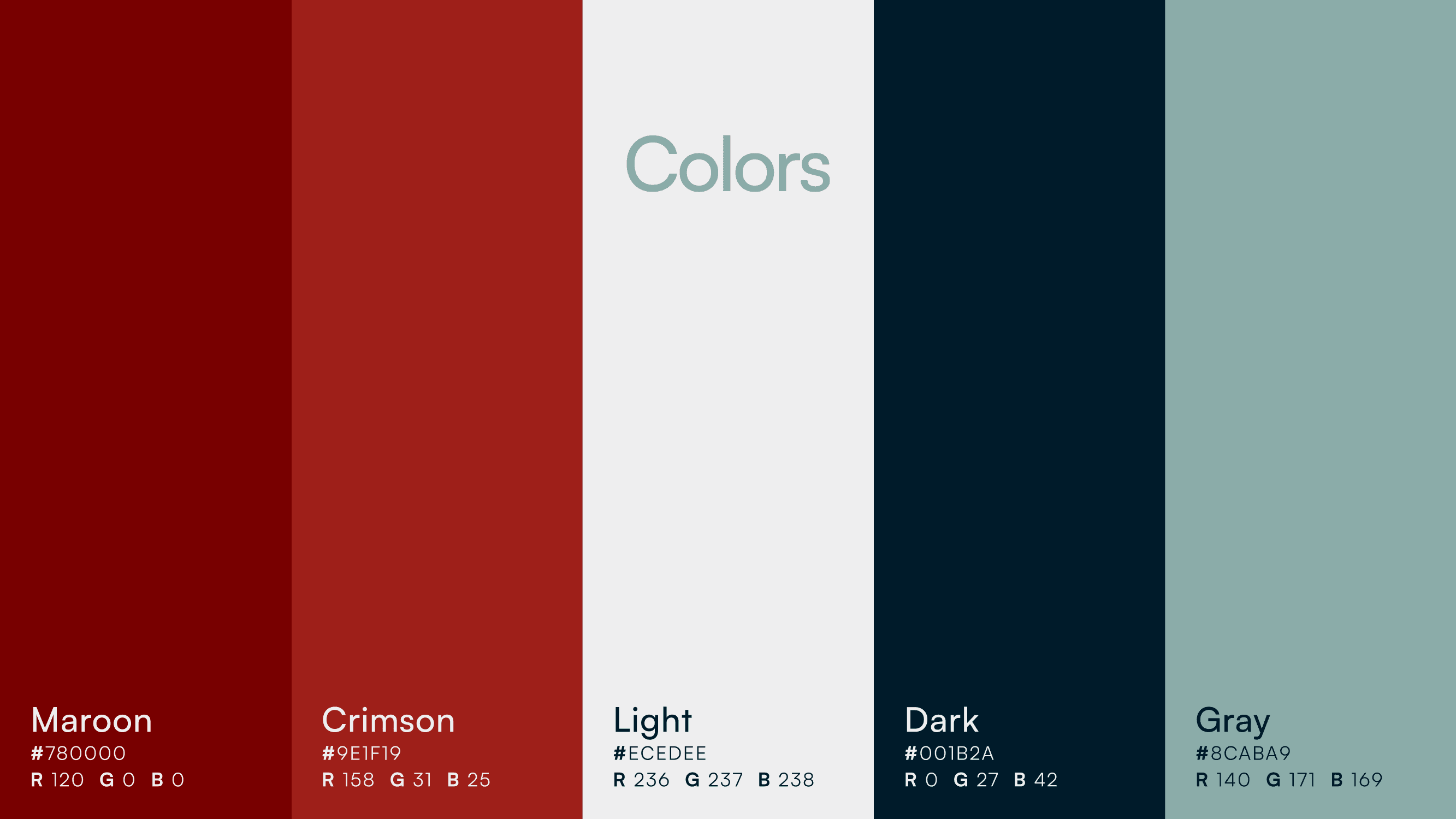 Sei Color Palette